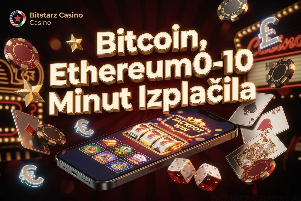 Bitcoin, Ethereum0-10 Minut Izplačila
